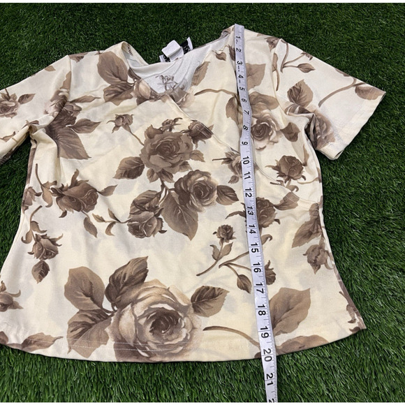 Pretty Girl Y2K Made in USA Crop Top Stretchy Polyester M 90s 2000s Clubwear - Picture 4 of 7